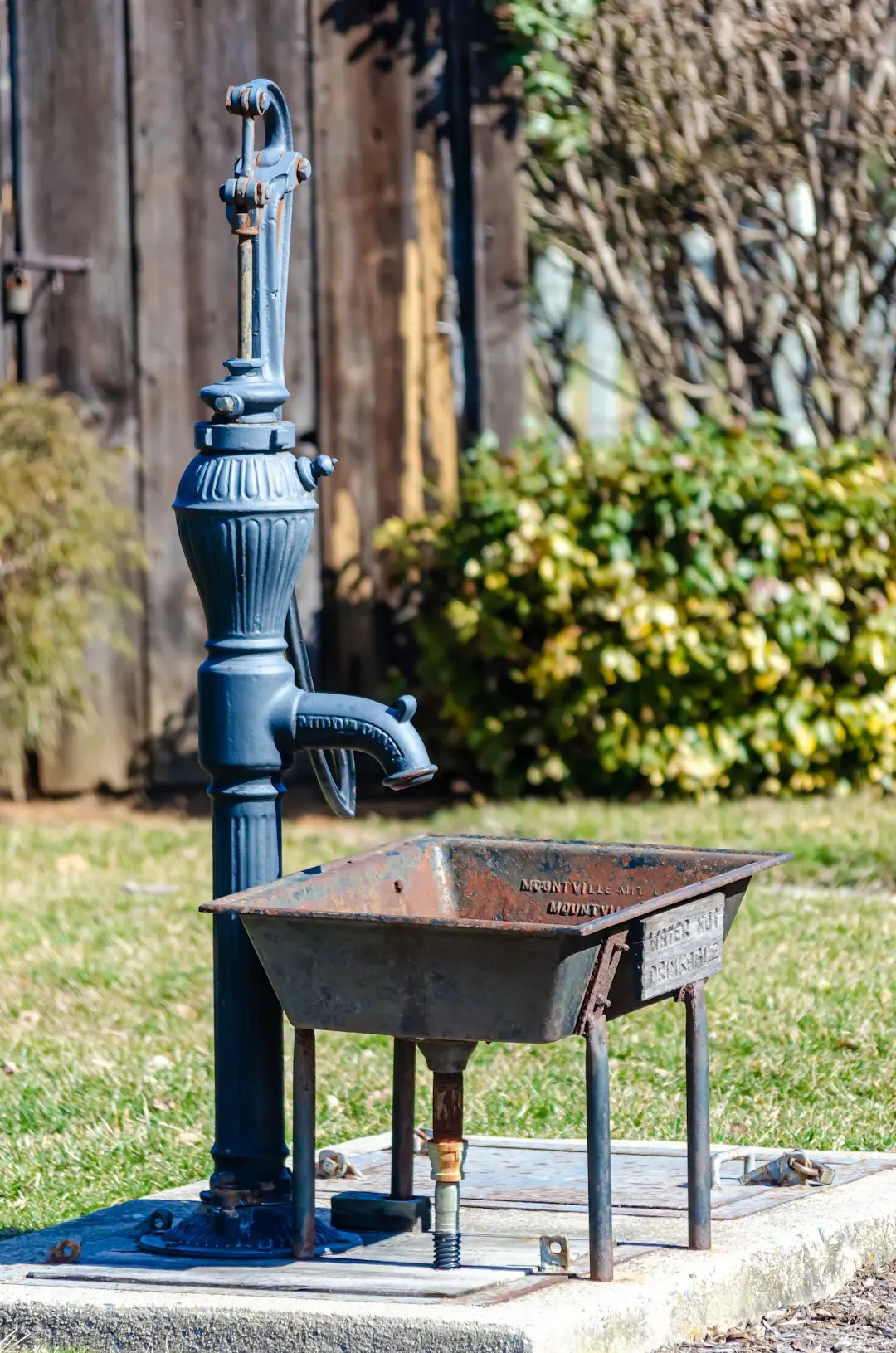Villagers gathered at a new water well in Malawi